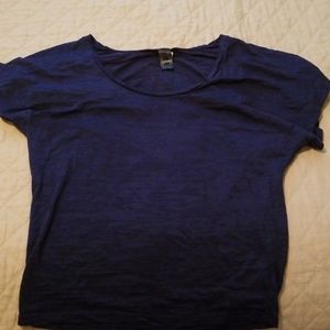 Blue soft tee